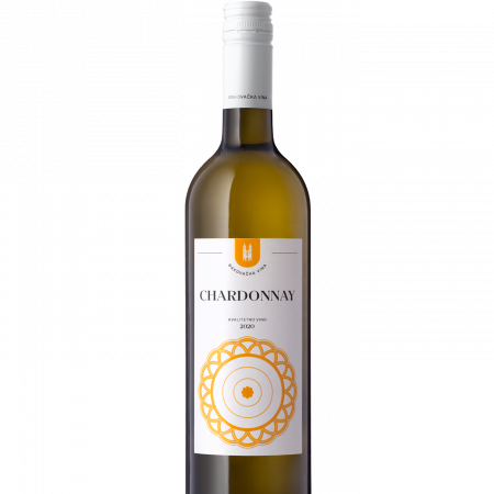 Butelja bijelo vino Chardonnay – vinarija Đakovo